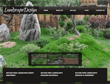Tablet Screenshot of natureviewlandscape.com